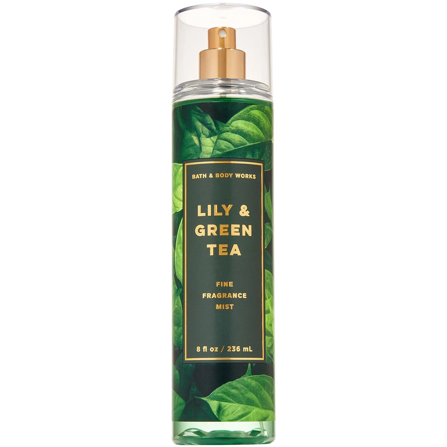 White Barn LILY & GREEN TEA [2-PACK] Fine Fragrance Mist 8 Fluid Ounce--Bath and Body Works