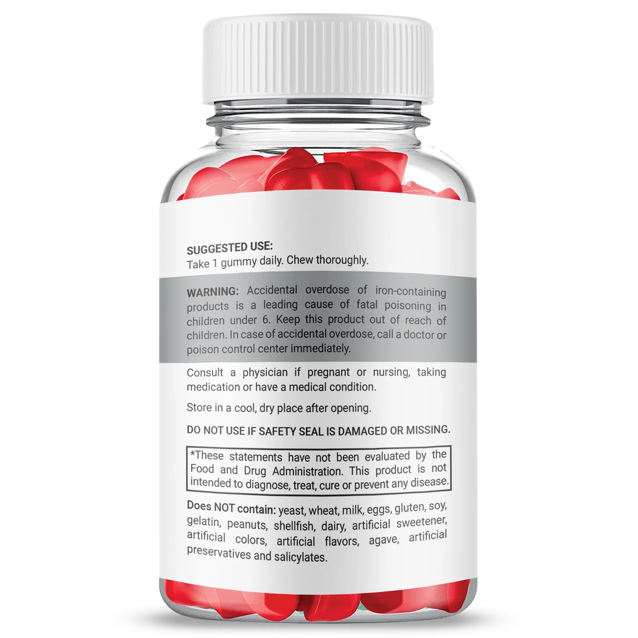 (5 Pack) Macro Keto ACV Gummies, Maximum Strength, Apple Cider Vinegar, 5 Months Supply Dietary Supplement