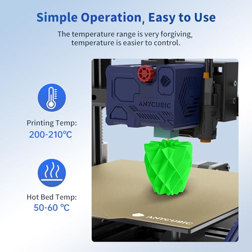 ANYCUBIC PLA+ 3D Printer Filament Bundle, PLA Plus 1.75mm Dimensional Accuracy +/- 0.02mm, Fit Most FDM 3D Printers, 1KG Spool, 2KG Gray+Gray