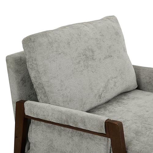 Roundhill Furniture Kelly Mid-Century Modern Accent Armchair, Green