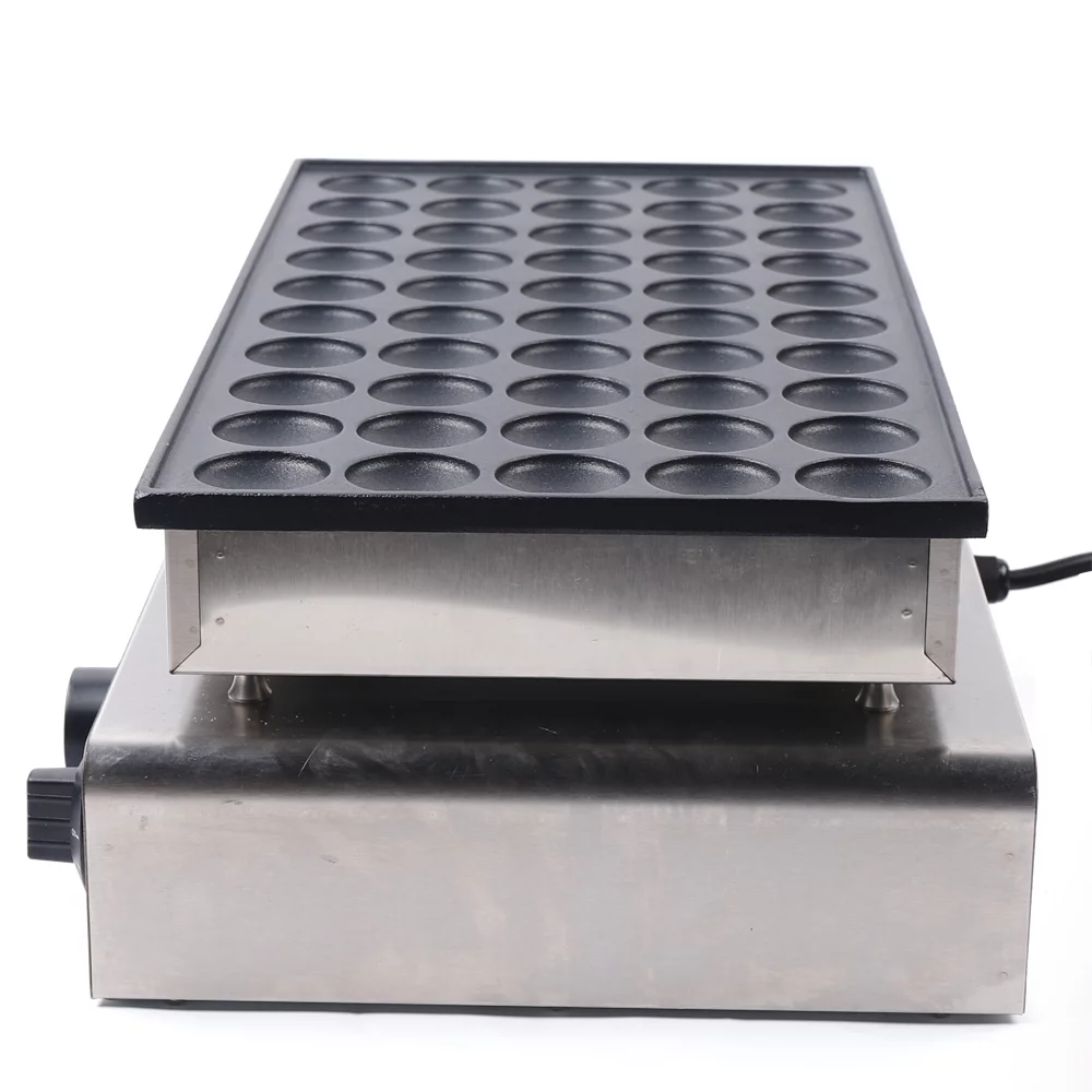 Anqidi 50 Holes Waffle Maker, Mini Nonstick Electric Dutch Pancake Baker 1700W