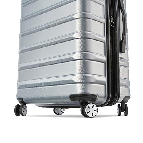Samsonite Omni 2 Hardside Expandable Luggage with Spinner Wheels, 2-Piece Set (19/24), Lagoon Blue