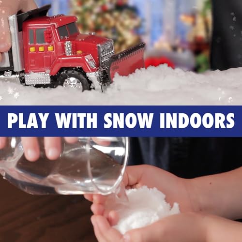 3 Pack of Snow in Seconds Instant Snow Artificial Snow Small Bag - (Makes 1 Gallon of Fake Snow Each)