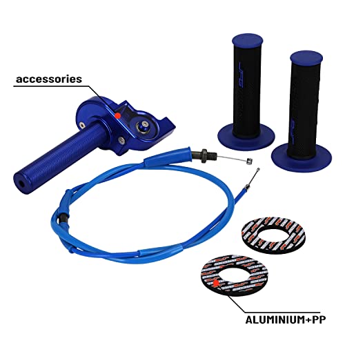 JFG RACING Motorcycle Throttle Assembly,7/8