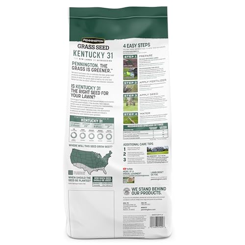 Pennington Kentucky 31 Tall Fescue Penkoted Grass Seed 40 lbs