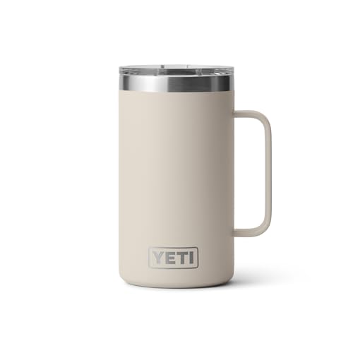 YETI Rambler 24 oz Mug, Vacuum Insulated, Stainless Steel with MagSlider Lid