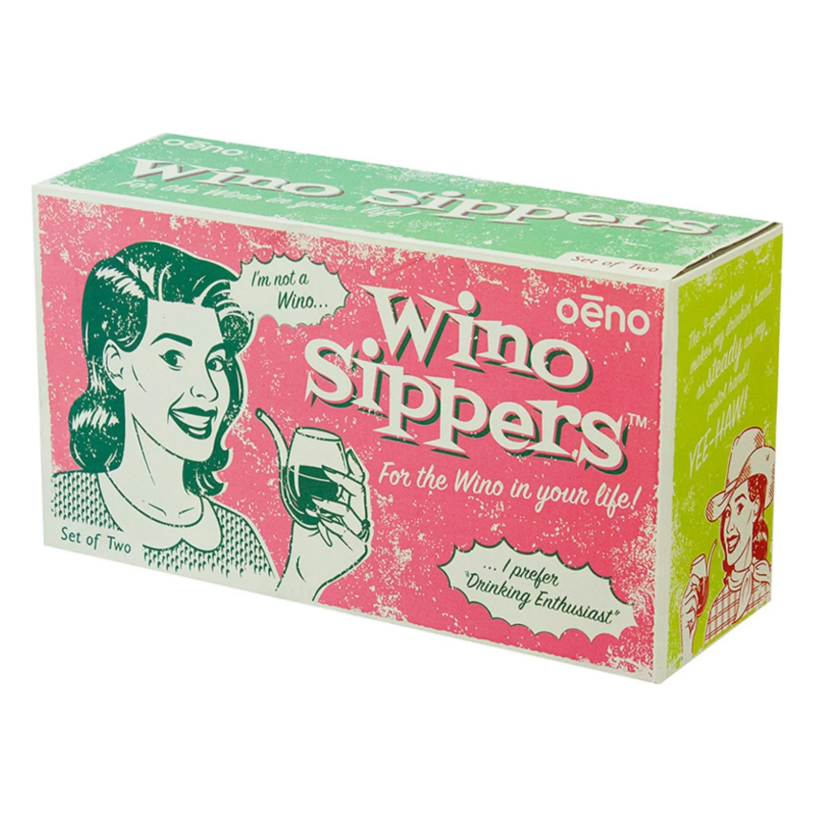 Oenophilia Wino Sipper - Set of 2