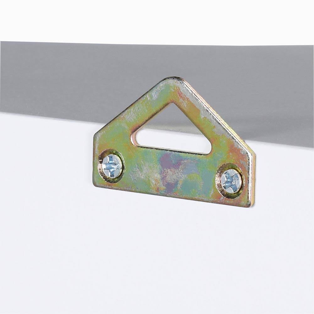 Hampton Harbor 23 in. W x 13 in. D x 67-1/2 in. H Corner Linen Cabinet in White