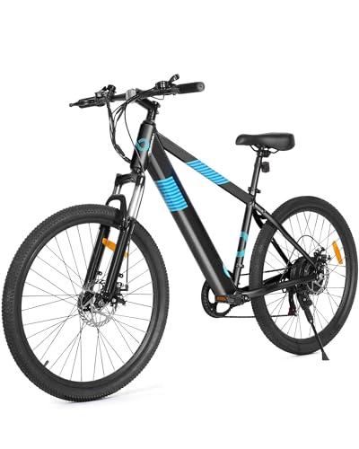 Electric Bike for Adults,36V Built-in Invisible Removable Battery,350W Brushless Motor(Peak 450W) Electric Mountain Bike,26