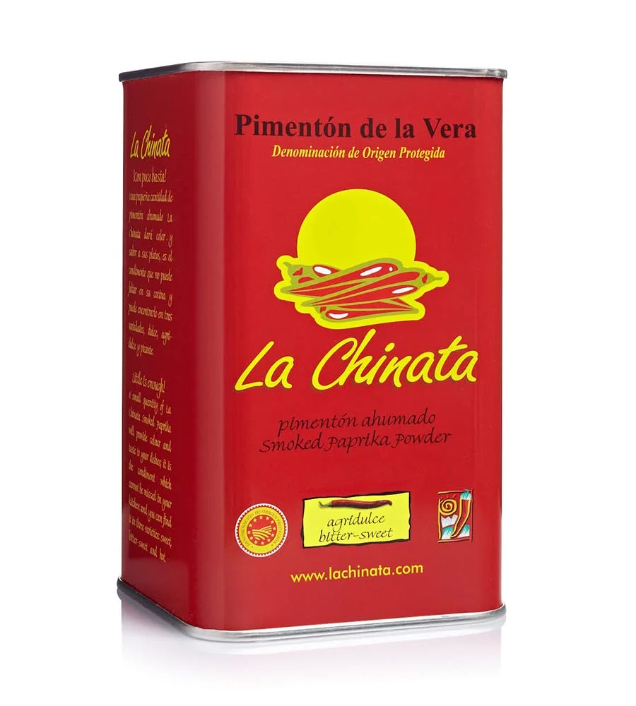 La Chinata Pimenton de la Vera Agridulce DOP (Bittersweet Smoked Spanish Paprika Powder) Food Service Size