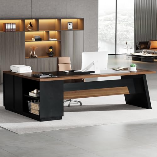 Tribesigns L-Shaped Executive Desk, 78