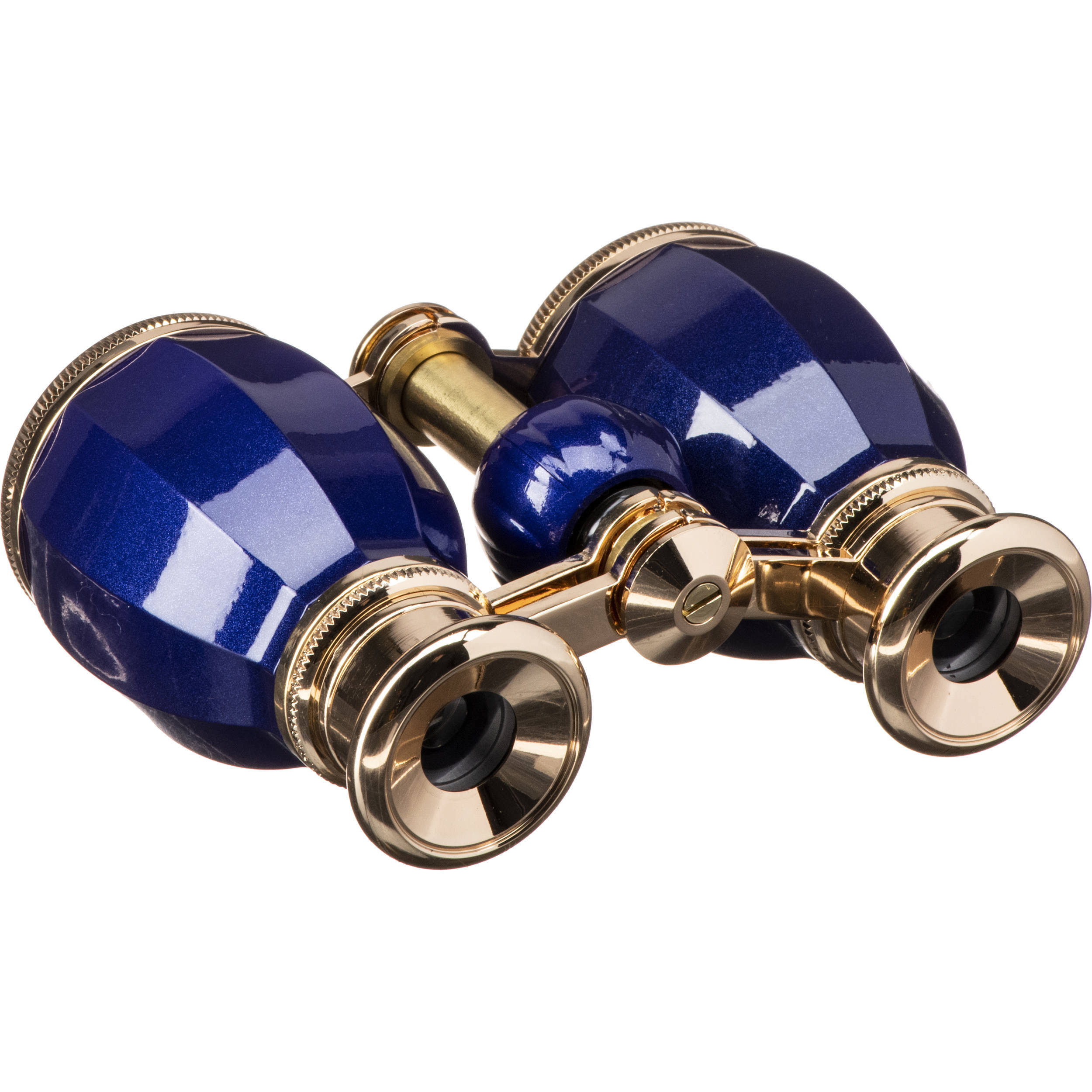 LaScala Optics 4x30 Hamlet Opera Glasses (Blue u0026 Gold) Lsh