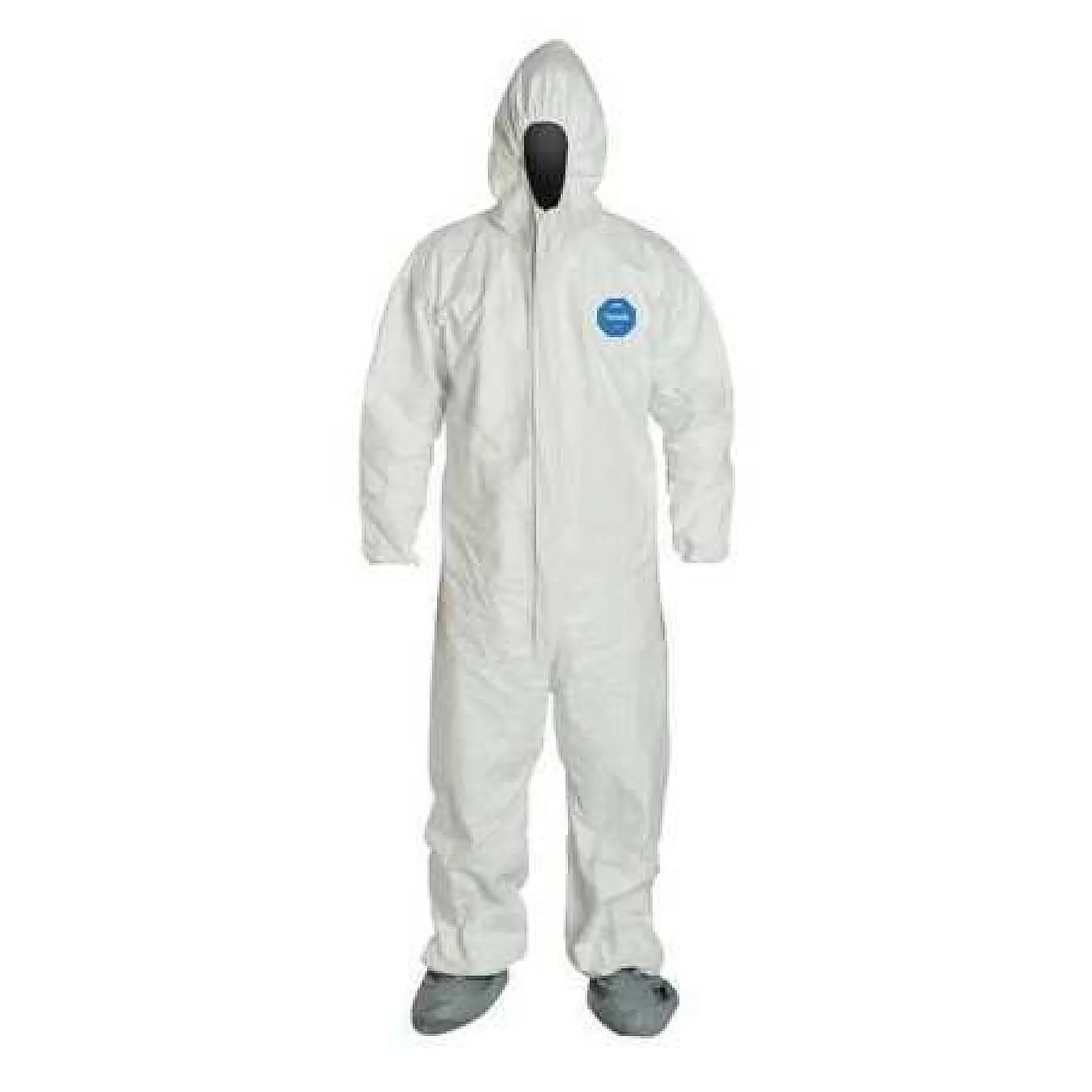 Dupont Hooded Coveralls,M,Wht,Tyvek(R) 400,PK6  TY122SWHMD0006G1