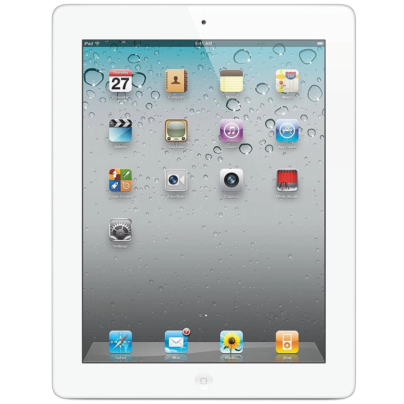Restored Apple iPad 4 32GB Wi-Fi - White / Silver (Refurbished)