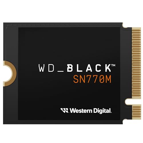 WD_BLACK 500GB SN770 NVMe Internal Gaming SSD Solid State Drive - Gen4 PCIe, M.2 2280, Up to 4,000 MB/s - WDS500G3X0E