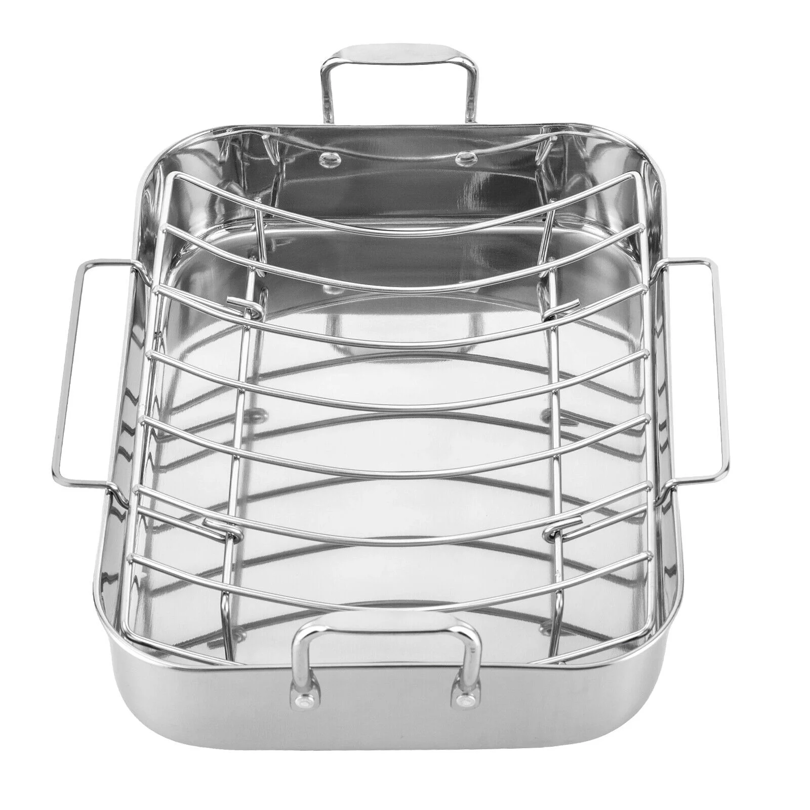 Roasting Pan with Rack 16.5