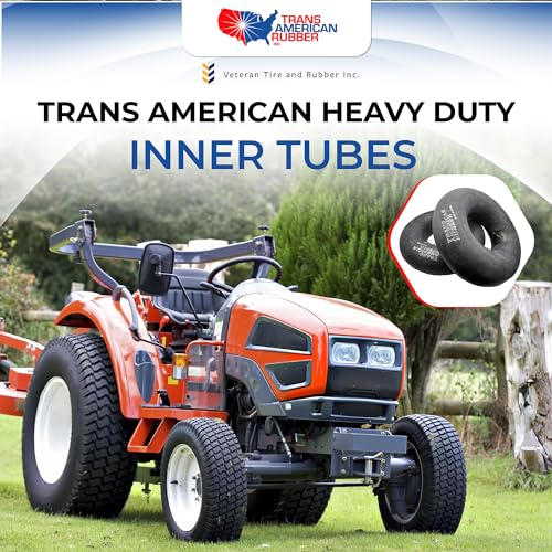 Pair of Trans American Heavy Duty Inner Tubes (18x8.50-8 TR13)