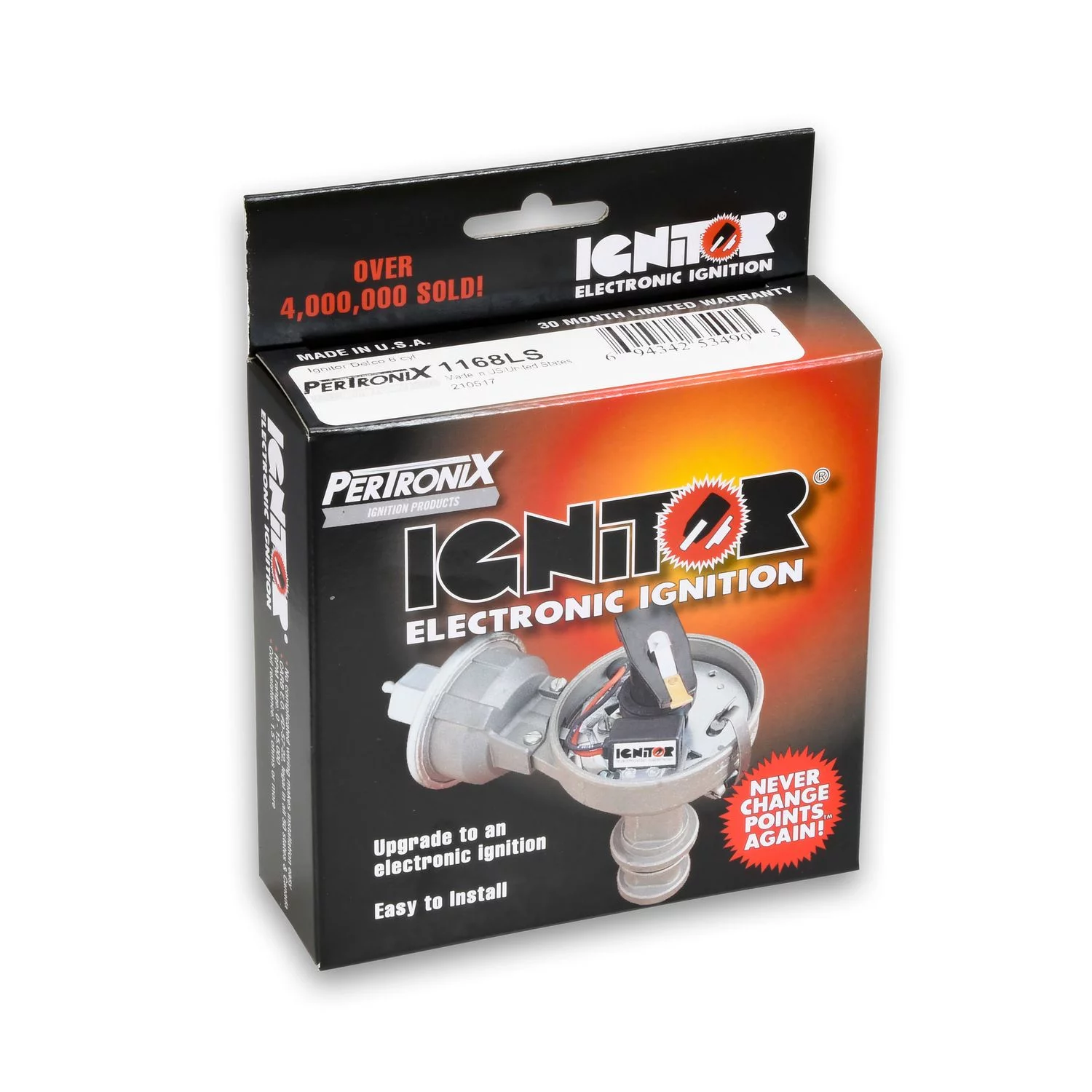 Pertronix 1168LS Lobe Sensor 6 Cylinder Delco Ignitor