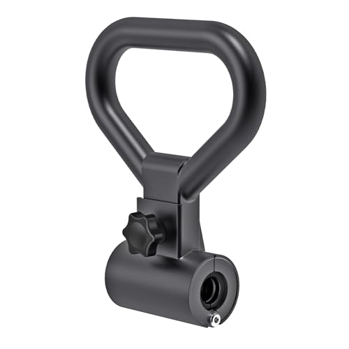 Kipika Kettlebell Handle Steel Converter Handle, Adjustable Dumbbell Grip Handle, Grip Handle Attachment for Dumbbells, High-Strength Steel Grip Handle for Home Gym Weight Lifting