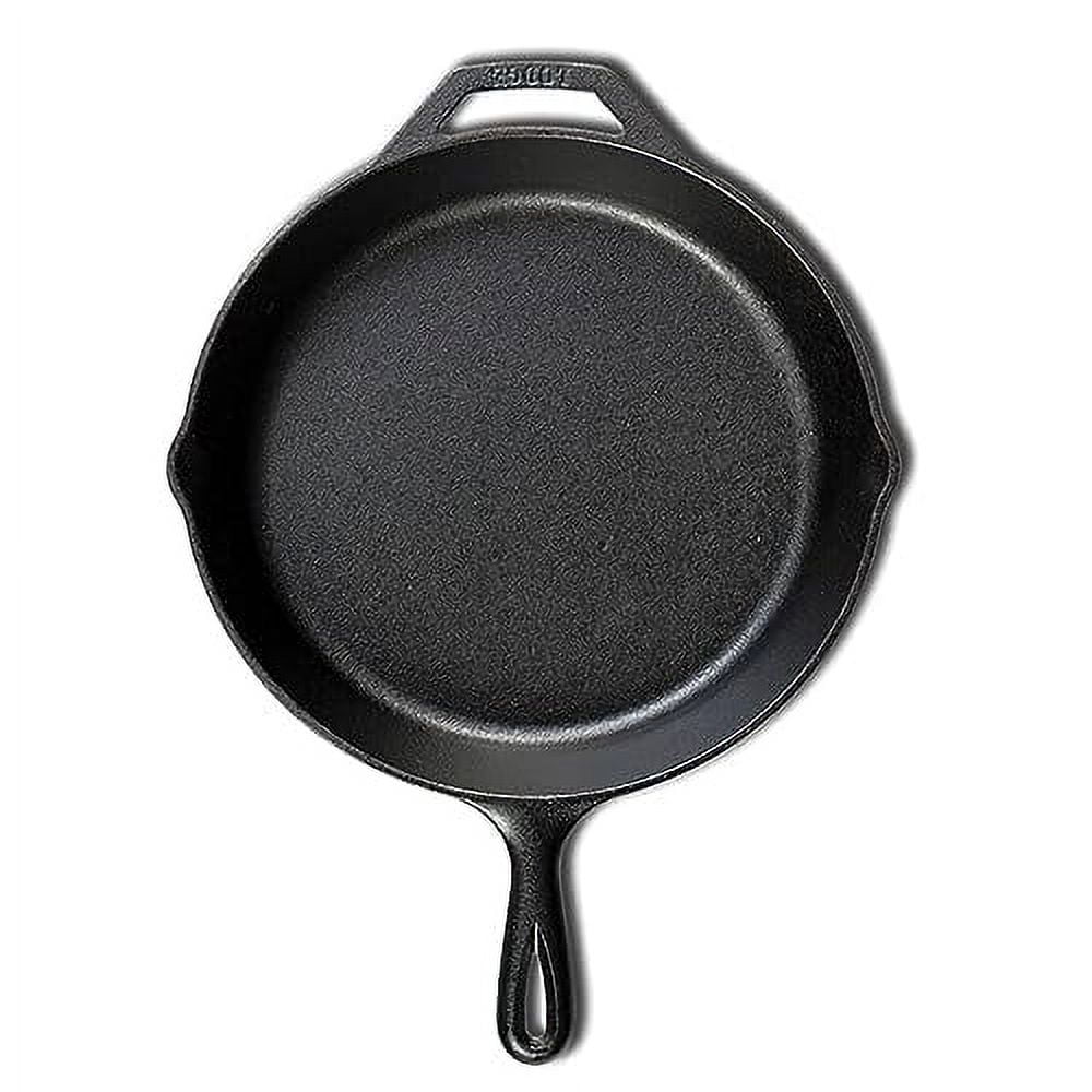 Lodge 10.25 Inch Cast Iron Pre-Seasoned Skillet – Signature Teardrop Handle - Use in the Oven, on the Stove, on the Grill, or Over a Campfire, Black