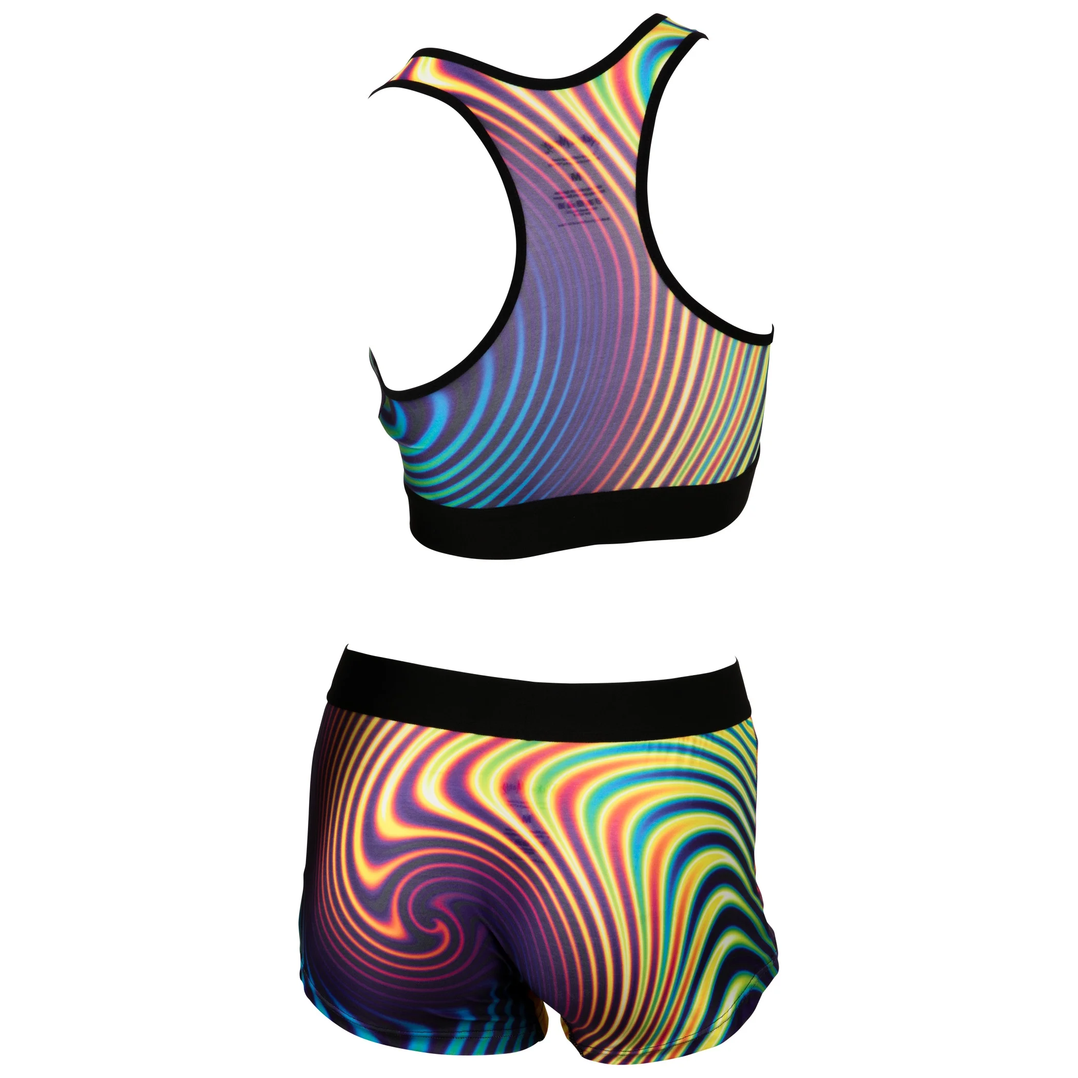 Rick And Morty Avoid The Void Sports Bra and Boy Short Panty Set-Large