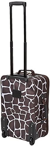 Rockland Fashion Expandable Softside Upright Luggage Set, Charcoal, 2-Piece (14/19)