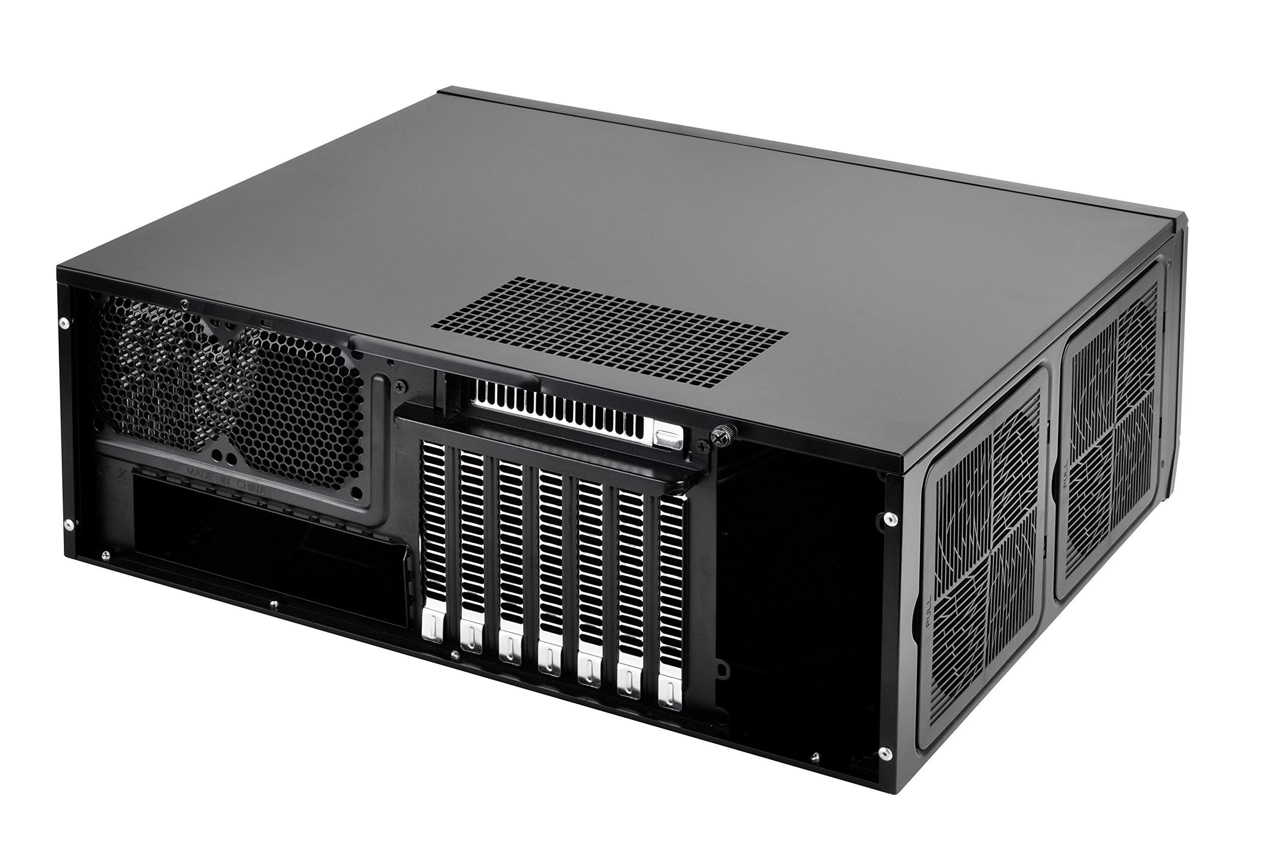 Silverstone Grandia Series GD10B Aluminum HTPC for ATX / Micro-ATX / SSI-CEB Computer Case
