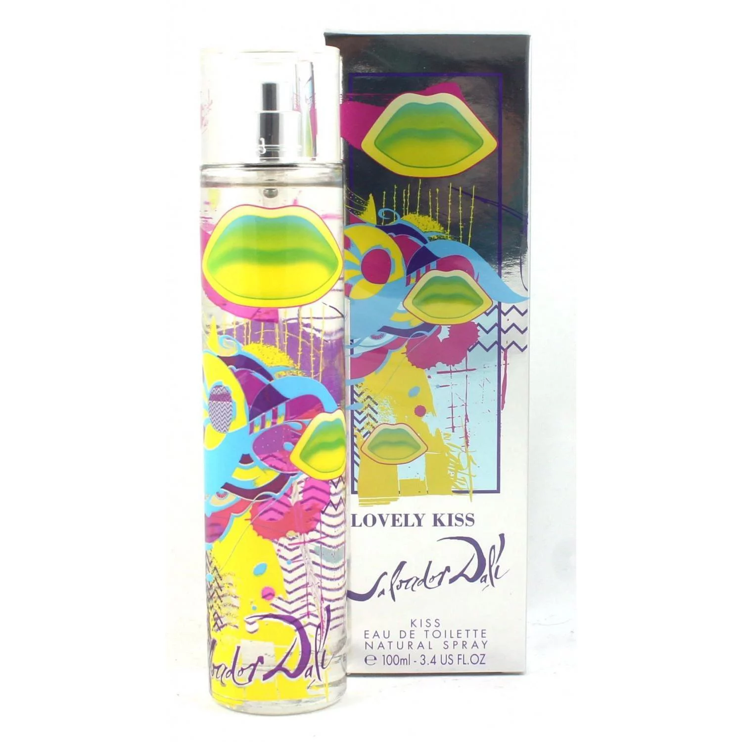 Salvador Dali Lovely Kiss Eau De Toilette Spray for Women 3.4 oz