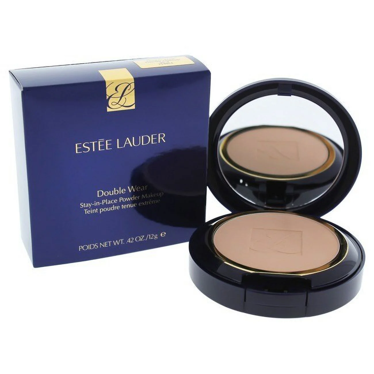 Estee Lauder Double Wear Stay-In-Place Powder Makeup SPF 10 - # 04 Pebble (3C2) 0.42 oz Powder