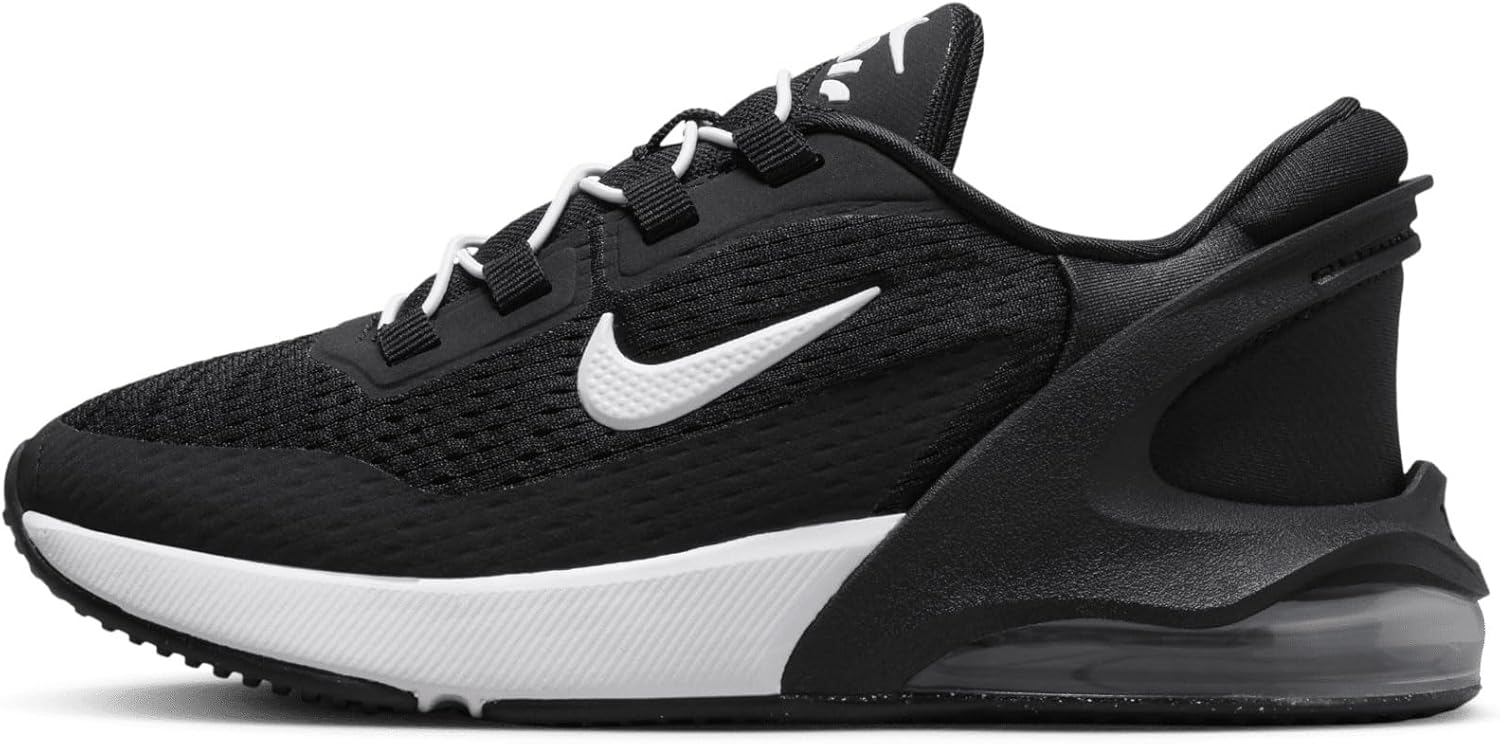 NIKE Air Max 270 GO Little Kids' Shoes Pre School DV1969-002 (BLA), Size 2.5 Black/White