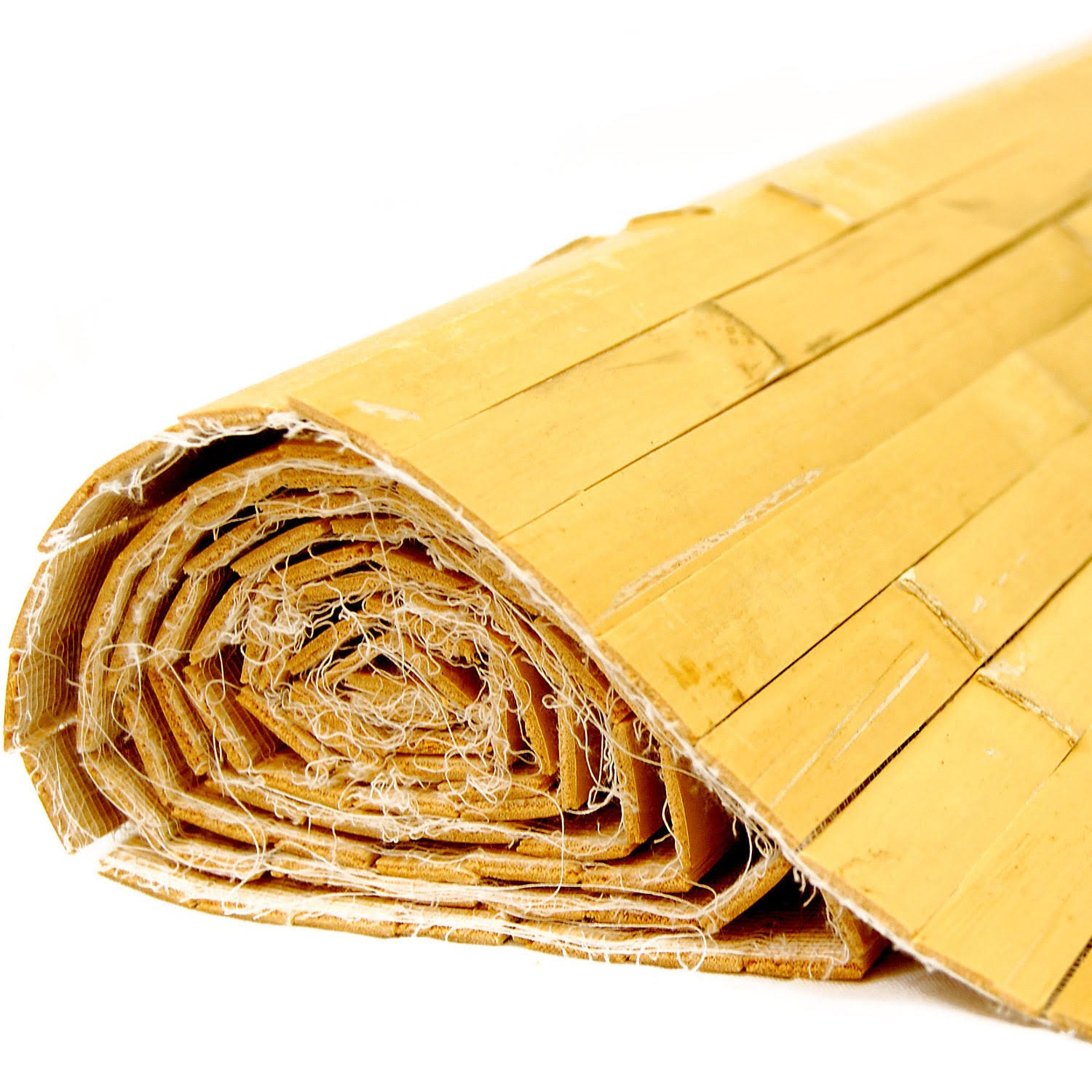 Backyard X-Scapes 48 in. H x 96 in. L Bamboo Wainscoting Wallpaper PANEL, Natural Raw