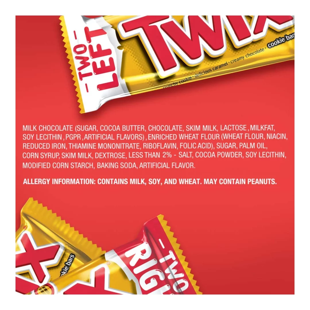 TWIX Caramel Cookie Chocolate Candy Bars 1.79-Ounce - Box of 36 Count - On Sale