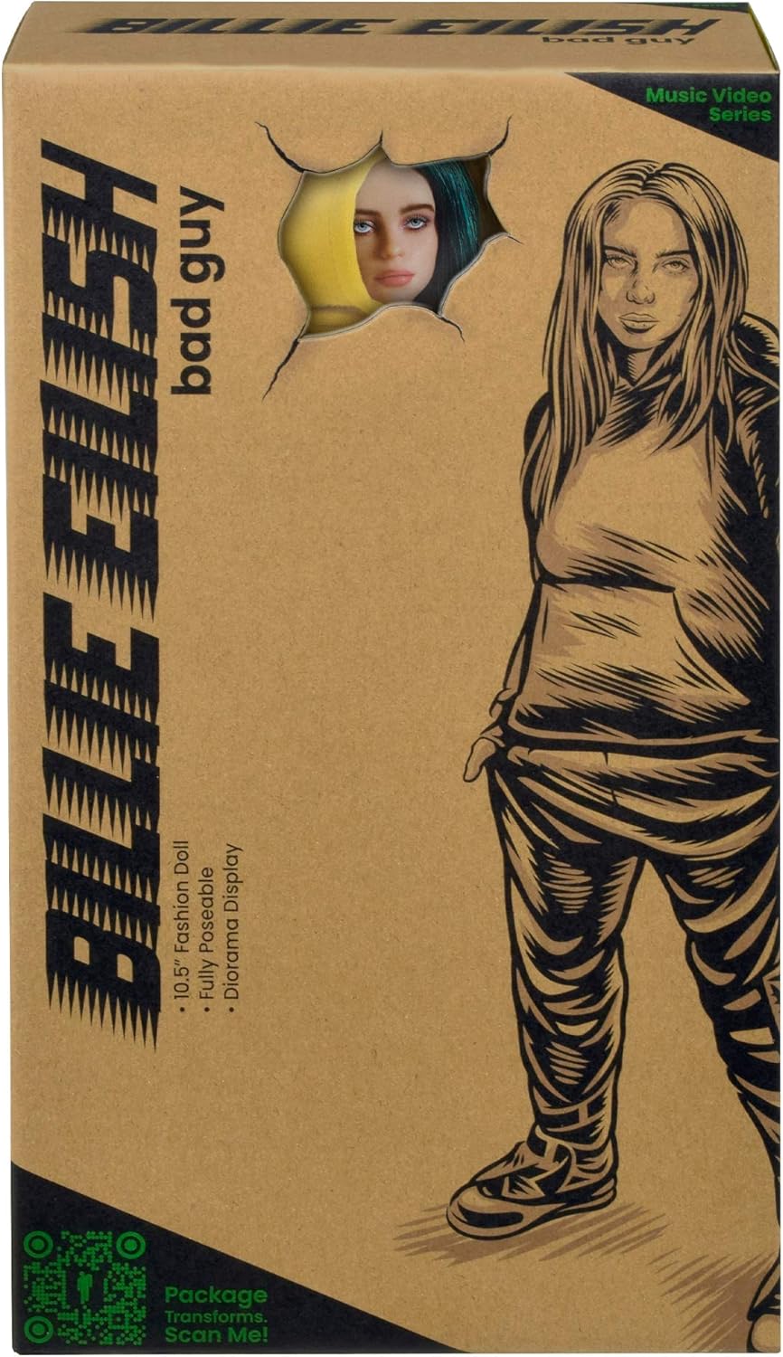 Billie Eilish Bad Guy Fashion Doll, Yellow