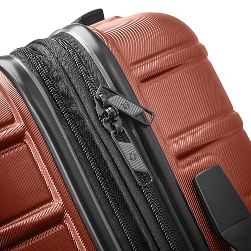 Samsonite Omni 2 Hardside Expandable Luggage with Spinner Wheels, 2-Piece Set (19/24), Lagoon Blue