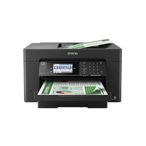 Epson Workforce Pro WF-7820 Wireless All-in-One Wide-Format Printer with Auto 2-Sided Print 13