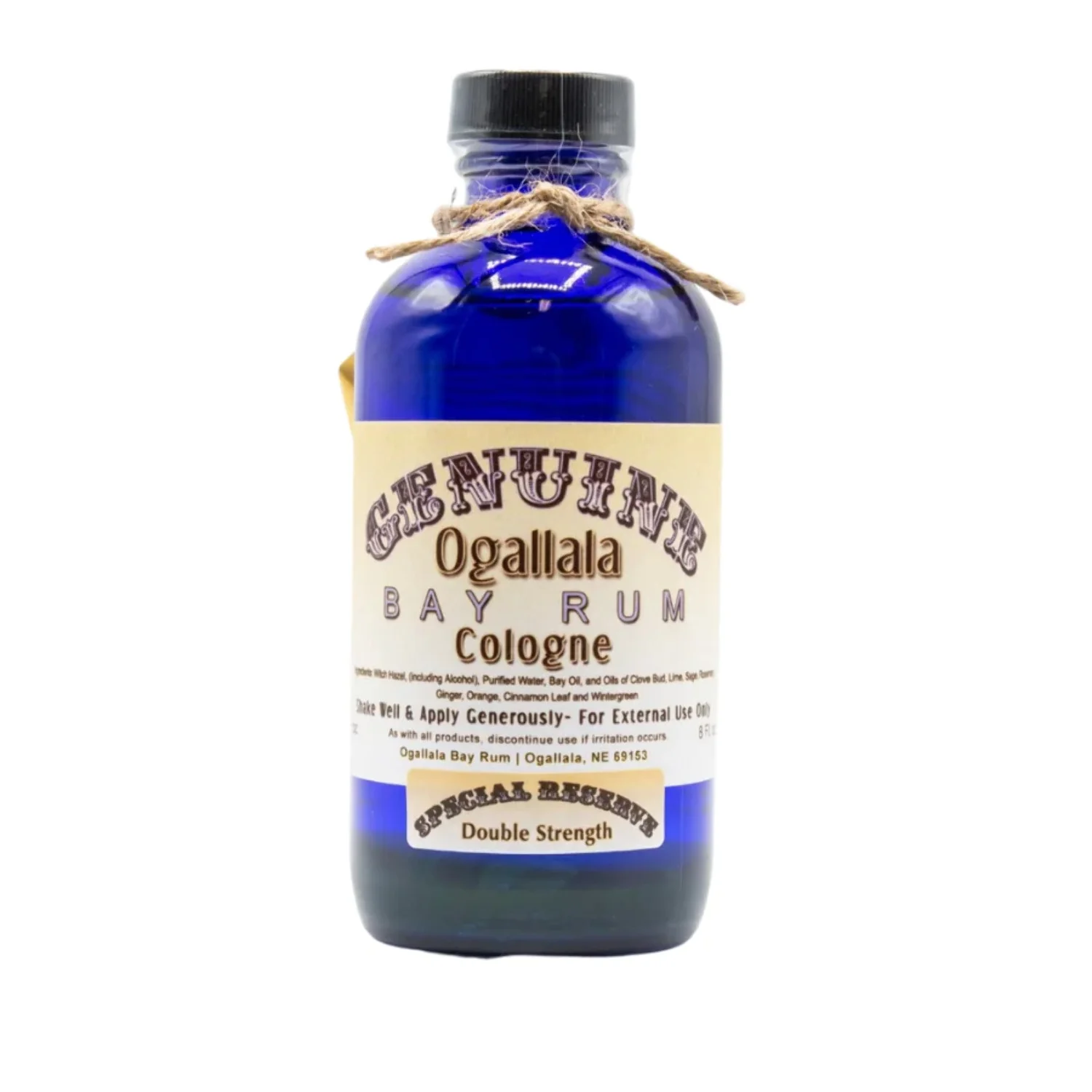 Extra Strength Cologne | 4 oz. Or 8 oz. Options | Bold, Refreshing Fragrance | Hand Crafted | Old Fashioned Bay Rum Scent | Choose Your Size | Unique Blend Of Bay Rum Oils | Rustic, Men's Cologne