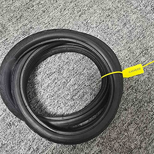 CATAZER Road Bike Tires Fixed Gear Bicycle Solid Tires Cycling Riding Tubeless Tyre Track Bike Lightweight Puncture-Proof 700x23C