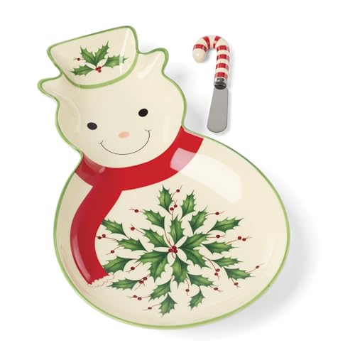 Lenox 882207 Hosting The Holidays Santa Spoon Rest, Christmas