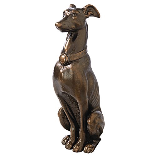 Design Toscano EU1379 Man's Best Friend Basket Dog Statue, 19 Inch, Two Tone Stone