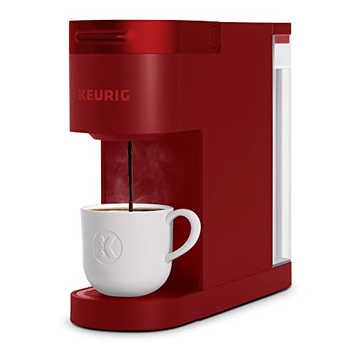 Keurig® K- Slim® Single Serve K-Cup Pod Coffee Maker, Multistream™ Technology, Scarlet Red