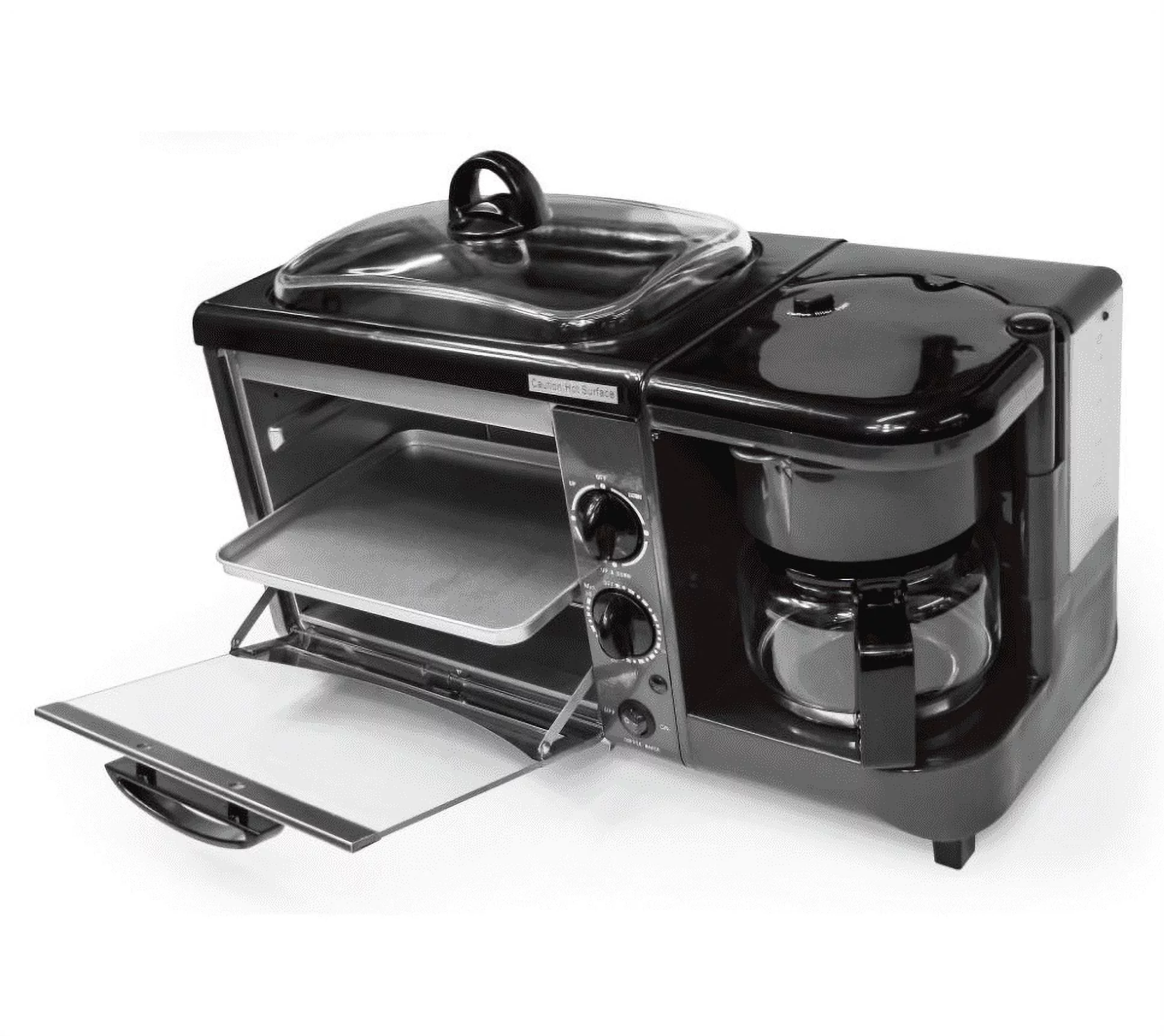 COURANT 3-IN-1 BREAKFAST HUB, BLACK
