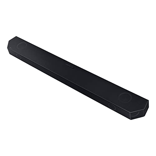SAMSUNG HW-Q990C 11.1.4ch Soundbar w/Wireless Dolby Audio, Rear Speakers Included w/Q-Symphony, SpaceFit Sound Pro, Adaptive Sound, Game Mode Pro, Airplay 2, AVA, Alexa Built-in