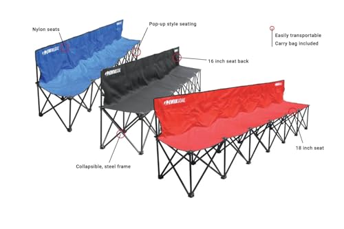 Kwik Goal 6-Seat Kwik Bench