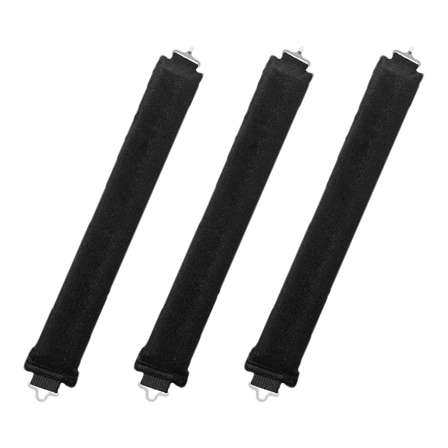 Overnight Heatless Curls, Heatless Blowout Rods, Velvet Blowout Rods Heatless Curling Rods with Hook, Hair Rollers for Blowout Look, Overnight Curls Flexii Rods to Sleep in for All Hairs Type