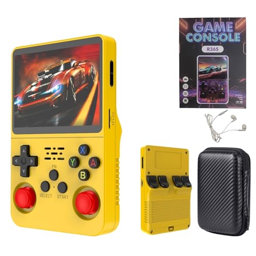 CLIPANDGO 2025 New System R36s Handheld Game Console,Retro Handheld Game Console,Retrogamer Pro,Game Master R36s,R40s Pro，Neoretro R36s(Blue（128GB TF card)