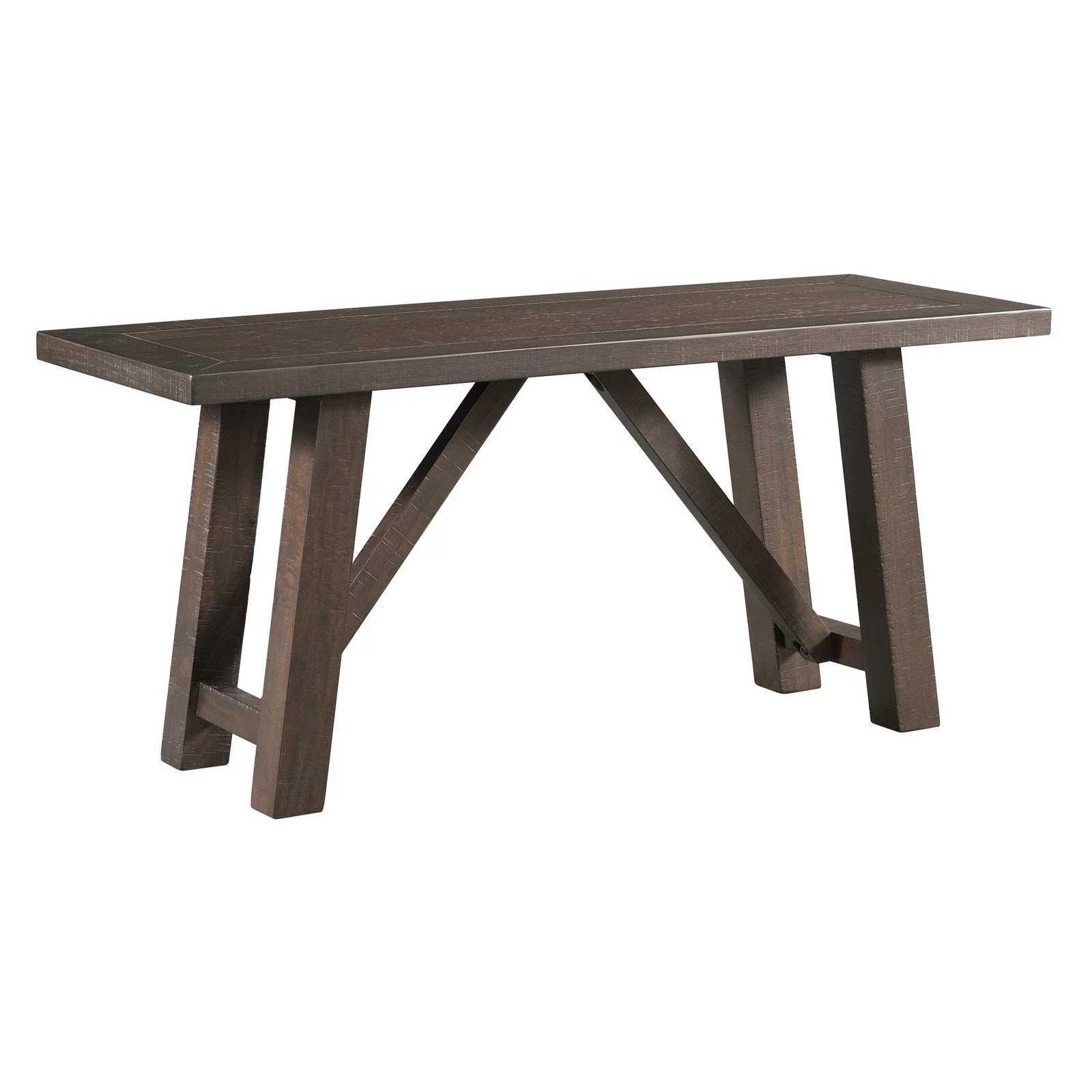 Picket House Furnishings Carter Dining Bench in Rustic Gray