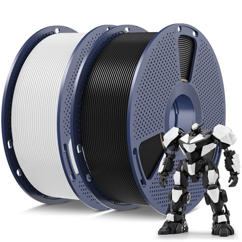 SUNLU Real Wood Fiber PLA Filament, Neatly Wound 1.75mm Dimensional Accuracy +/- 0.03mm, Fit Most FDM 3D Printers, 4kg in Total, 1kg per Spool, 4 Pack,（Wood+Fiber Cherry+Fiber Maple+Fiber Walnut）