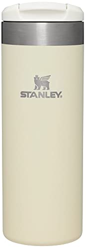 Stanley AeroLight Transit Bottle 16 oz | Locking Drink Through Lid | Leak Resistant Water Bottle or Coffee Travel Mug | Lightweight Insulated Stainless Steel | BPA-Free | Ash
