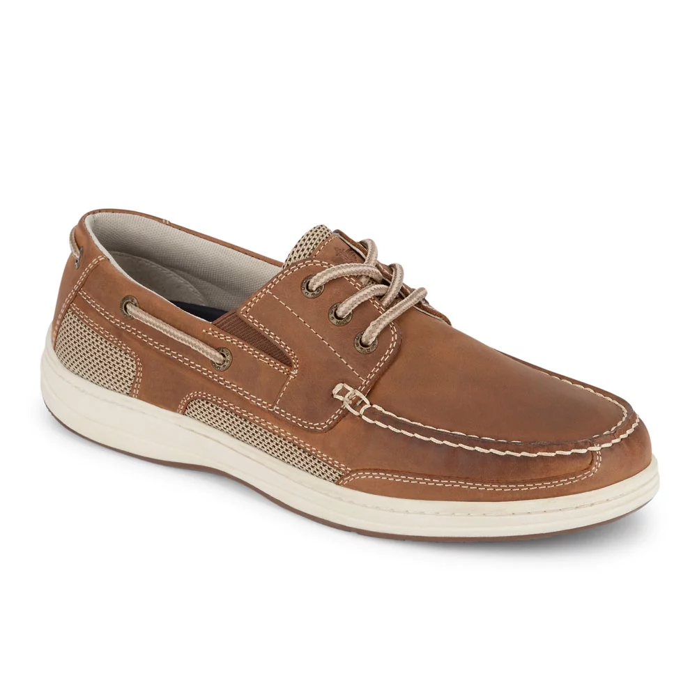 Dockers Mens Beacon Leather Casual Classic Boat Shoe with Stain Defender