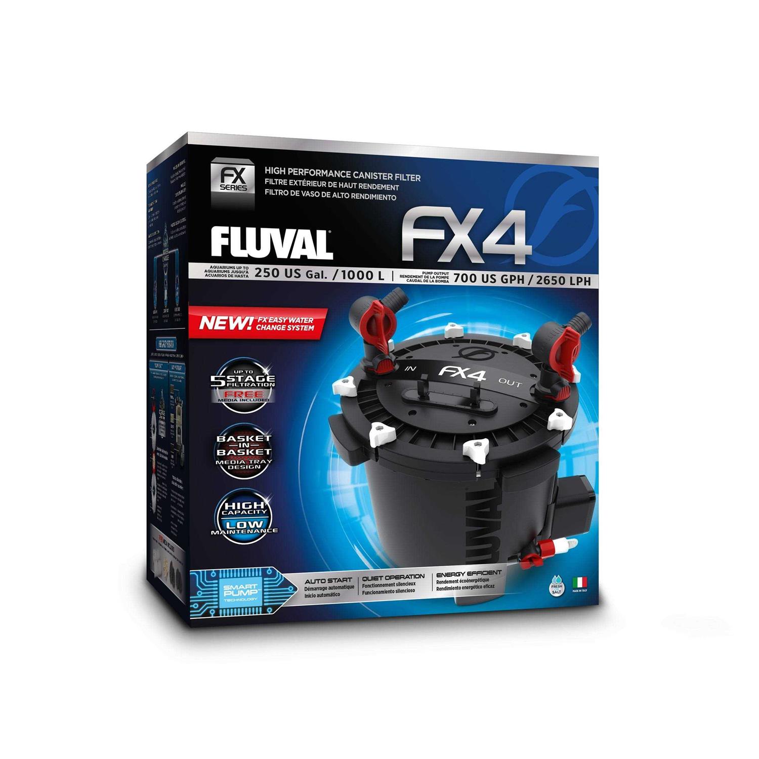 Fluval FX4 High Performance Canister Filter - Pet Supplies online store